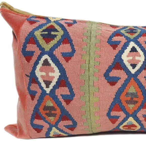 Turkish Kilim V2 Lumbar - Picture 1 of 7